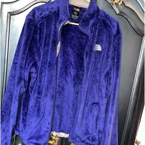 North face full zipper fleece